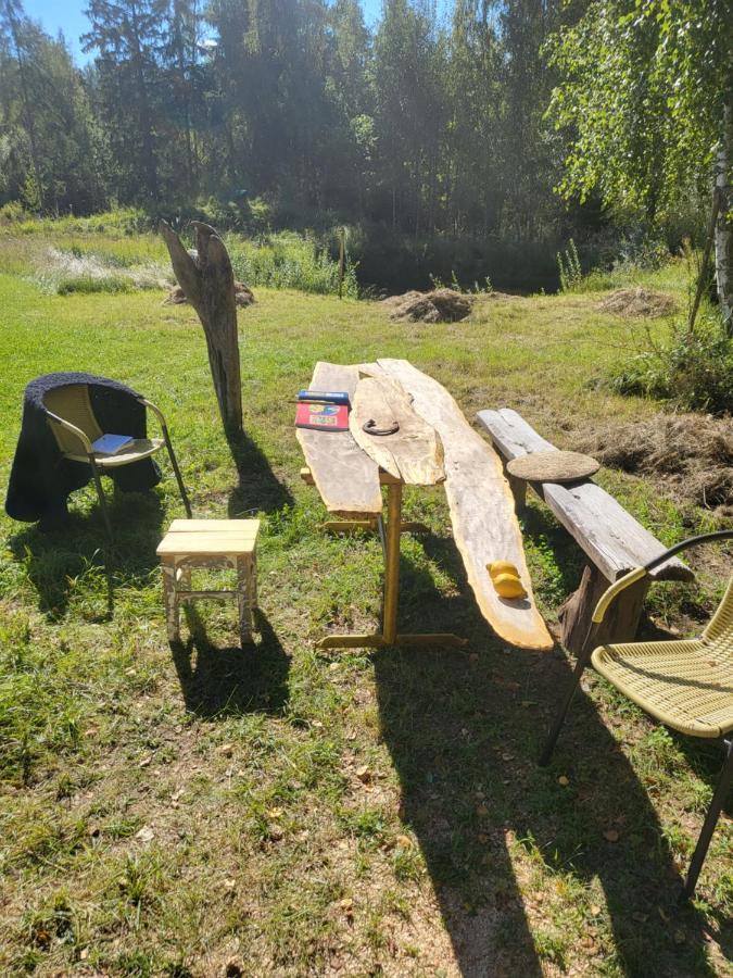 Vila Baltas Raganinas Pirts Sabile Exteriér fotografie