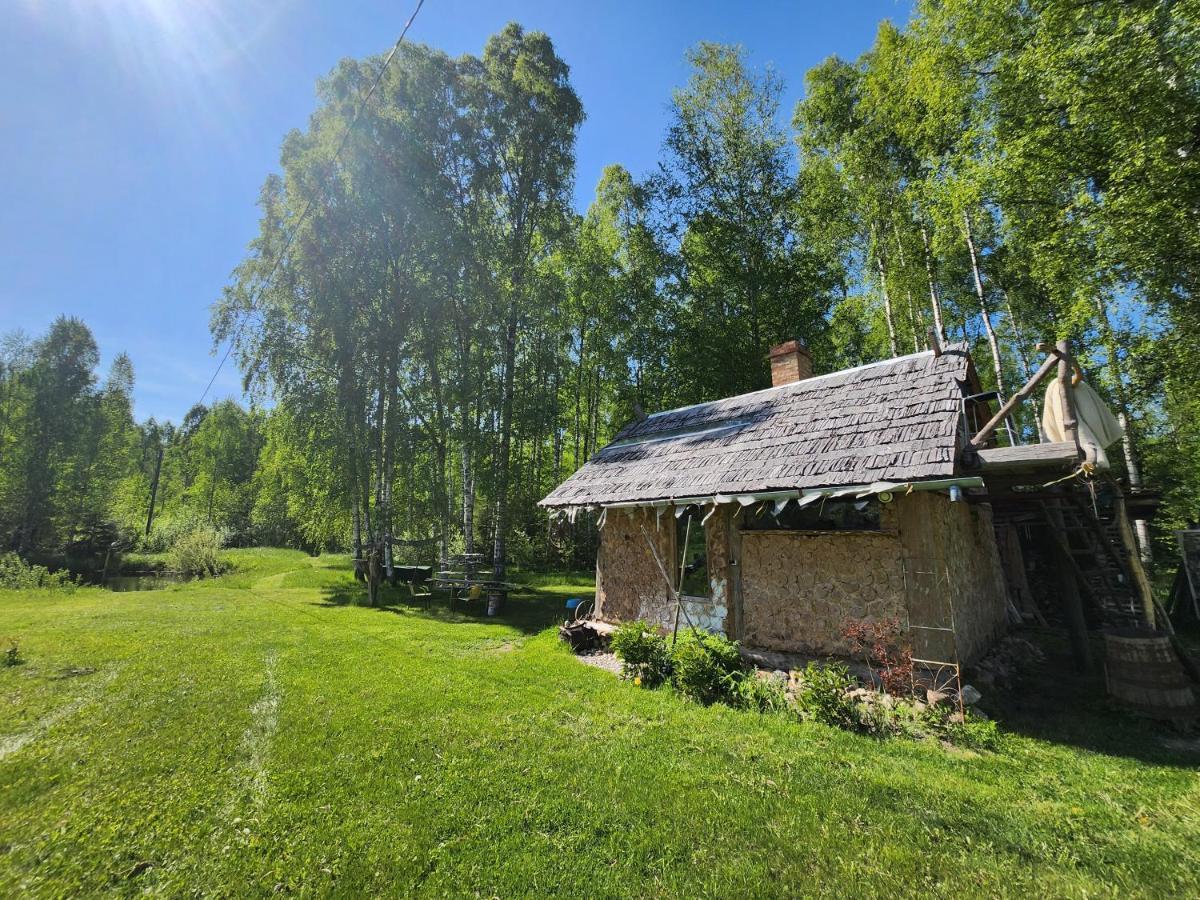 Vila Baltas Raganinas Pirts Sabile Exteriér fotografie